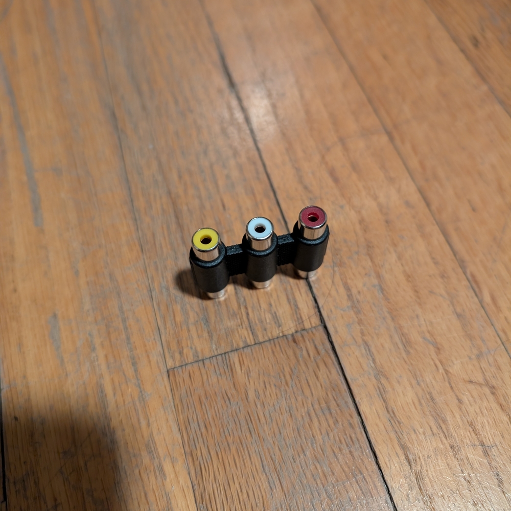 Female To Female RCA Audio Adapter